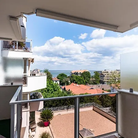 Daire Superbe Vue Bassin/park/wifi Arcachon